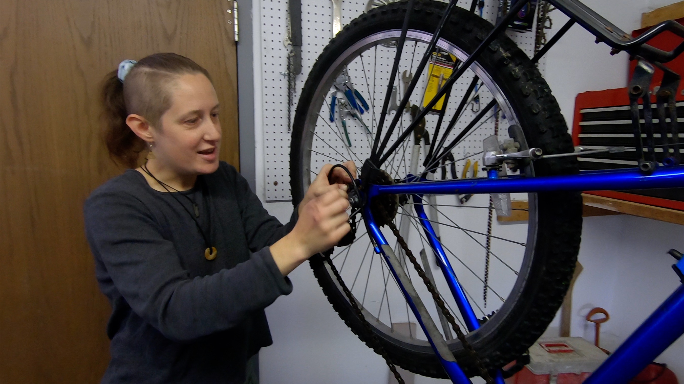 Sam Jackson bike repair